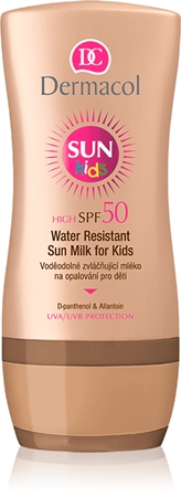 Dermacol Sun Kids latte abbronzante waterproof per bambini SPF 50