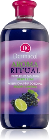 Dermacol Aroma Moment Grape & Lime stresszoldó fürdőhab