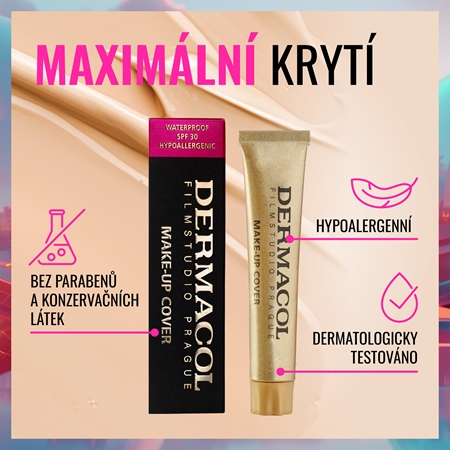Dermacol Cover extrémně krycí make-up SPF 30