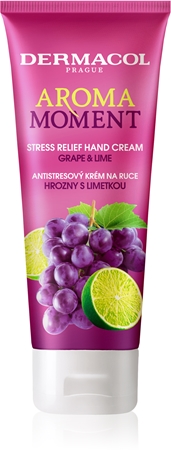 Dermacol Aroma Moment Grape & Lime crema de manos antiestrés