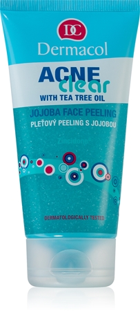 Dermacol Acne Clear oczyszczający peeling do twarzy do skóry problemowej