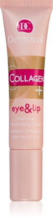 Dermacol Collagen + crème rajeunissante intense yeux et lèvres