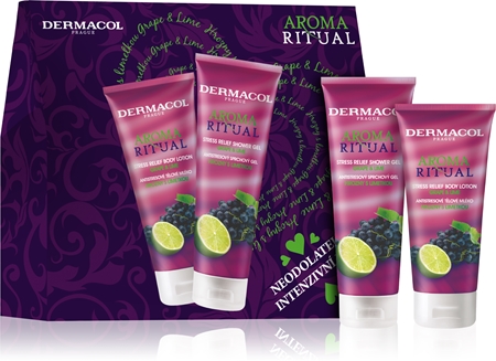 Dermacol Aroma Ritual Grape & Lime coffret cosmétique (corps)