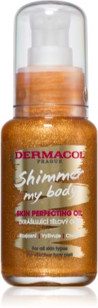 Dermacol My Body olio corpo effetto velluto con glitter