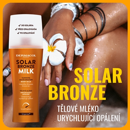 Dermacol Sun Solar Bronze telové mlieko urýchľujúci opaľovanie