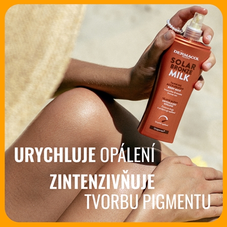 Dermacol Sun Solar Bronze telové mlieko urýchľujúci opaľovanie