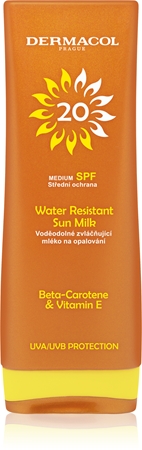 Dermacol Sun Water Resistant Waterproef Zonnebrandmelk met Betacaroteen