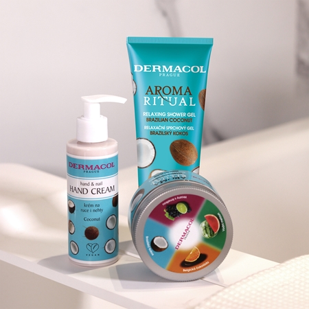 Dermacol Aroma Ritual Brazilian Coconut entspannendes Duschgel