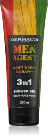 Dermacol Men Agent Don´t Worry Be Happy gel de douche 3 en 1