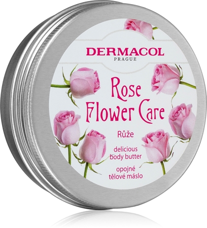Dermacol Flower Care Rose vyživující tělové máslo s vůní růží