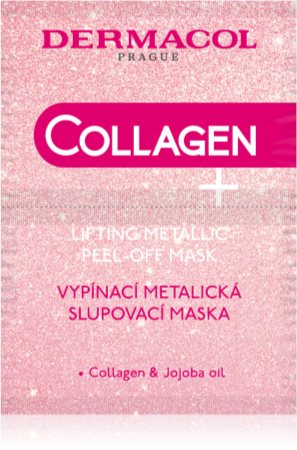 Dermacol Collagen + ανυψωτική μάσκα που ξεφλουδίζει