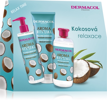 Dermacol Aroma Ritual Brazilian Coconut dárková sada s kokosem