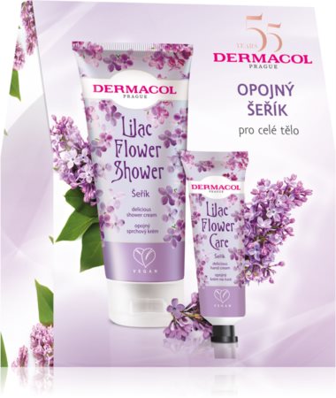 Dermacol Flower Care Lilac Geschenkset (für sanfte und weiche Haut)