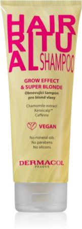 Dermacol Hair Ritual erneuerndes Shampoo für blonde Haare
