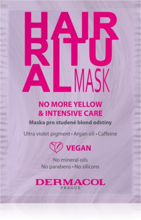 Dermacol Hair Ritual maska pro studené odstíny blond