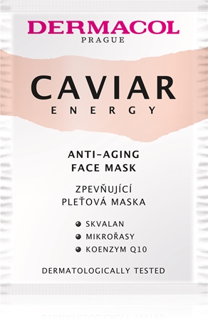 Dermacol Caviar Energy protivrásková a zpevňující pleťová maska