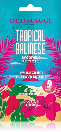 Dermacol Tropical Balinese Sheet maska s pomlađujućim učinkom