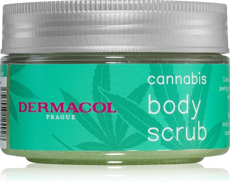 Dermacol Cannabis cukrový peeling s konopným olejom