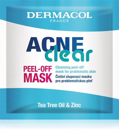 Dermacol Acne Clear máscara anti-impurezas peel-off para pele problemática