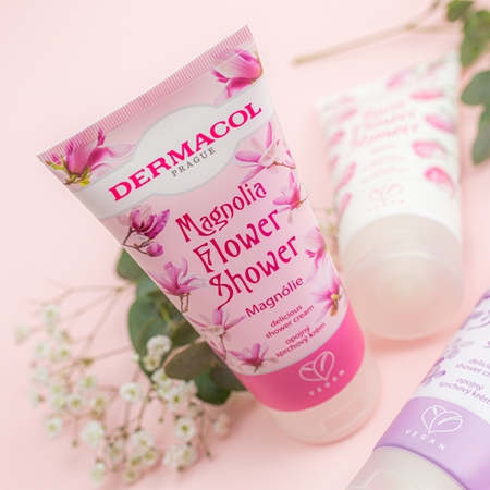 Dermacol Flower Care Magnolia crème de douche douce arôme fleurs