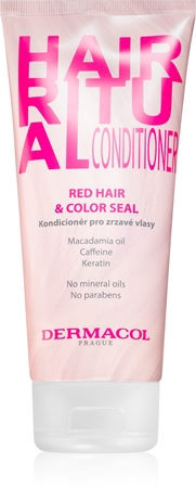 Dermacol Hair Ritual αναγεννητικό μαλακτικό για κόκκινες απόχρωσεις μαλλιών