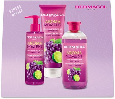 Dermacol Aroma Moment Grape & Lime coffret cadeau pour le bain