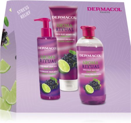 Dermacol Aroma Ritual Grape & Lime Kinkekomplekt (vanni jaoks)