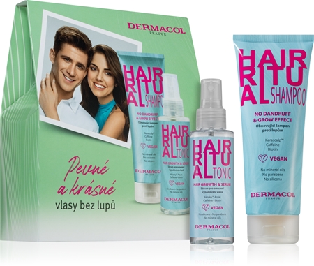 Dermacol Hair Boost Growth Gift Set for hair growth stimulation unisex