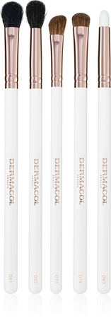Dermacol Accessories Master Brush by PetraLovelyHair sada štětců na oční stíny Rose Gold