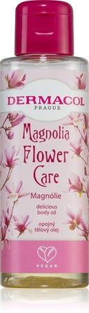 Dermacol Flower Care Magnolia entspannendes Bodyöl mit Blumenduft
