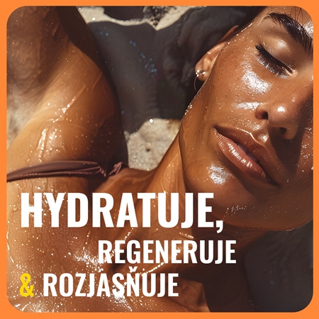 Dermacol After Sun regenerační tělový krém se třpytkami