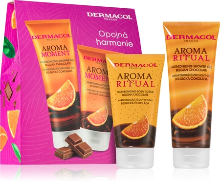 Dermacol Aroma Moment Belgian Chocolate ajándékszett testre