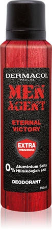 Dermacol Men Agent Eternal Victory deodorant ve spreji bez obsahu hliníku pro muže