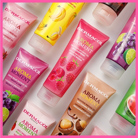 Dermacol Aroma Moment Wild Raspberry bódító illatú tusfürdő