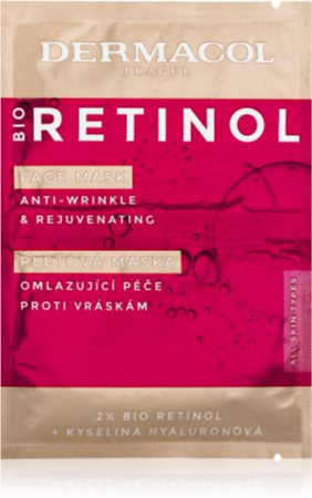 Dermacol Bio Retinol masque crème anti-rides