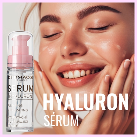 Dermacol Hyaluron Serum hyaluronové sérum se zpevňujícím účinkem