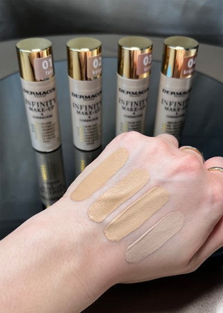 Dermacol Infinity podkład mocno kryjący SPF 15