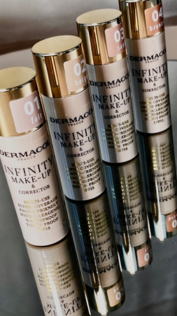 Dermacol Infinity podkład mocno kryjący SPF 15