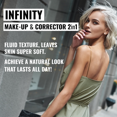 Dermacol Infinity podkład mocno kryjący SPF 15