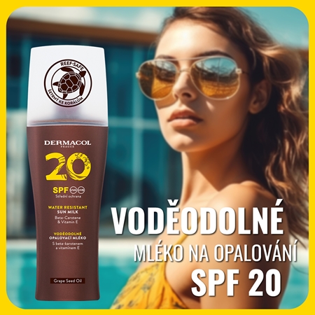 Dermacol Sun Water Resistant voděodolné mléko na opalování ve spreji