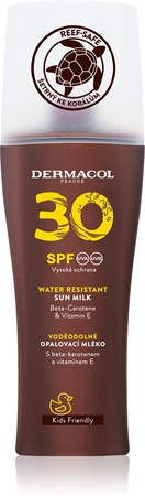 Dermacol Sun Water Resistant vedenkestävä aurinkosuojamaito suihkeena