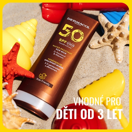 Dermacol Sun Water Resistant vodeodolné mlieko na opaľovanie SPF 50