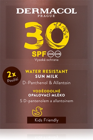 Dermacol Sun Water Resistant lait solaire waterproof SPF 30