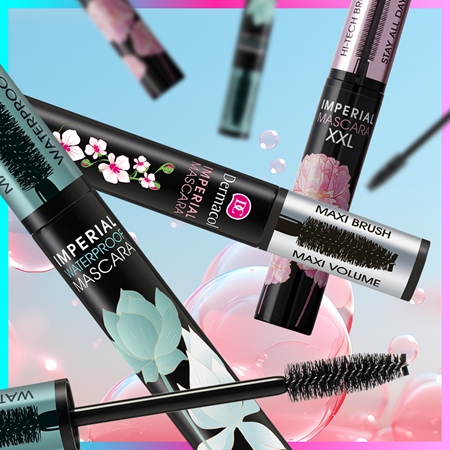 Dermacol Imperial XXL Långvarig volym-maskara