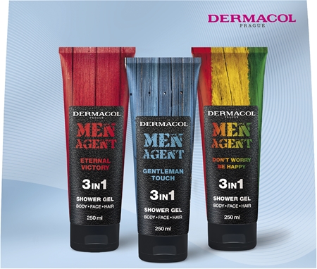 Dermacol Men Agent Mix gift set for the shower for men