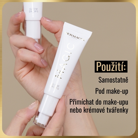 Dermacol Magic Glow Drops tekutý rozjasňovač s pumpičkou
