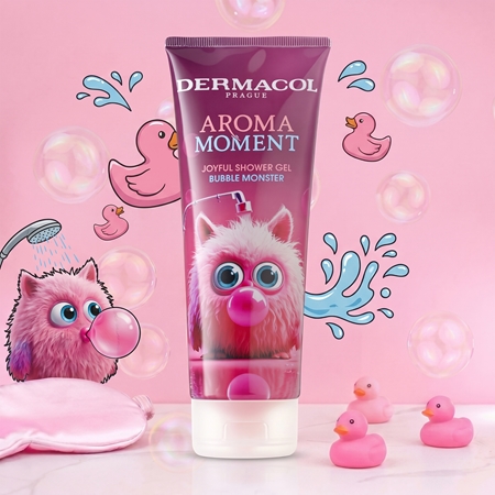 Dermacol Aroma Moment Bubble Monster suihkugeeli lapsille