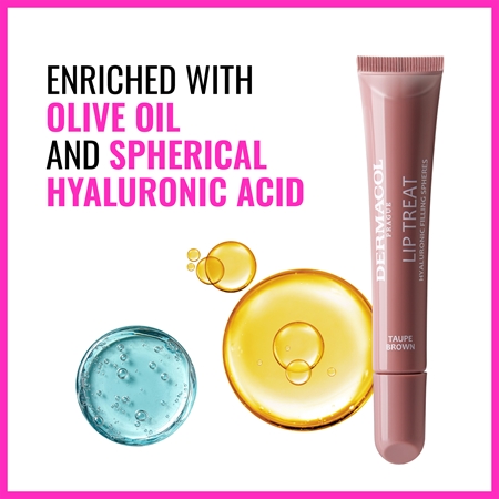 Dermacol Lip Treat drėkinamasis lūpų blizgesys