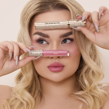 Dermacol Diamond Edition Peptide Lip Glaze Barojošs lūpu spīdums ar peptīdiem