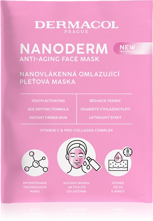 Dermacol Nanoderm maschera ringiovanente viso